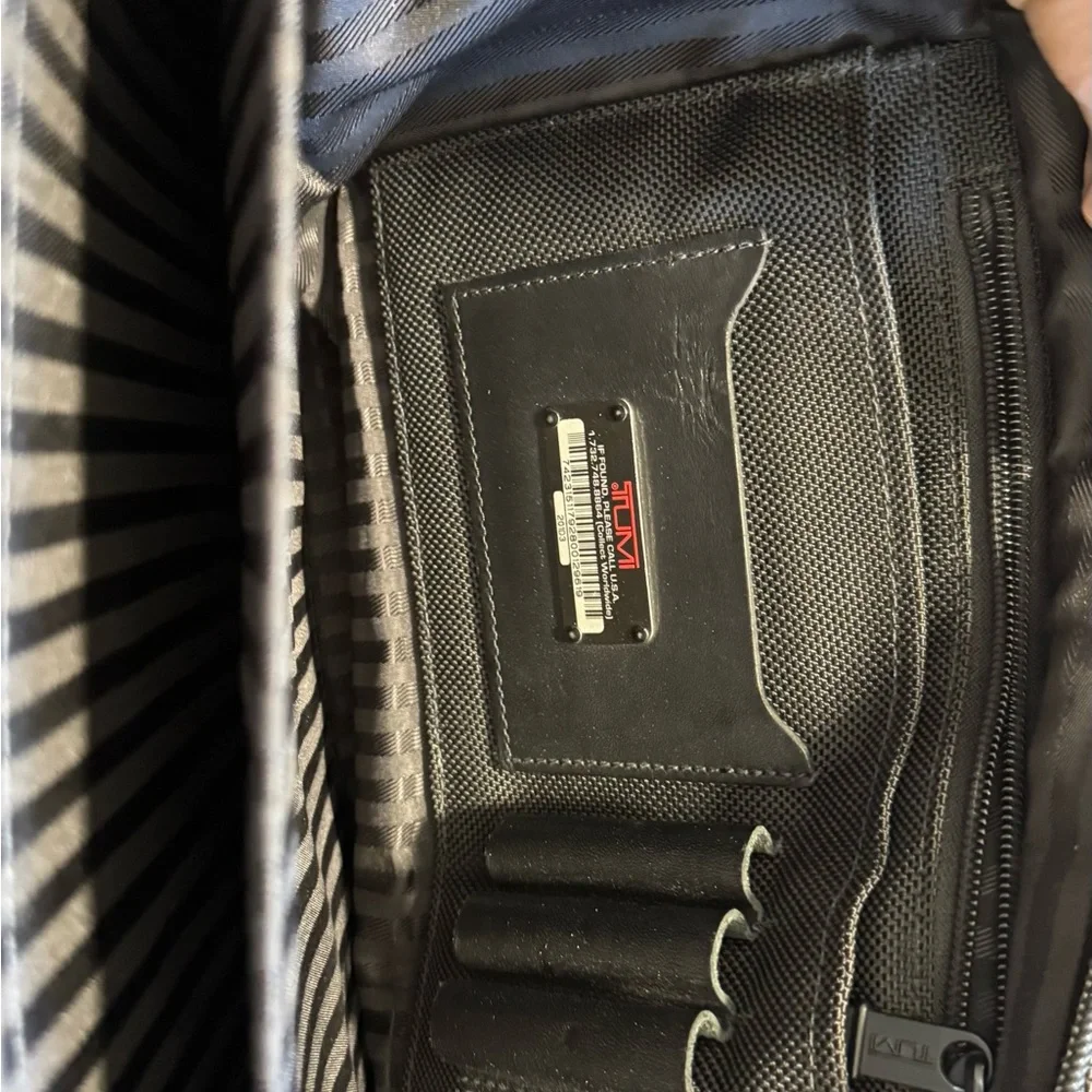 Tumi briefcase